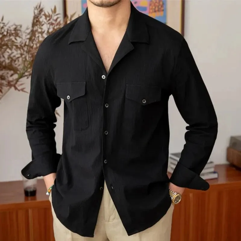Christopher Mosley Long Sleeved Two Pockets Shirt