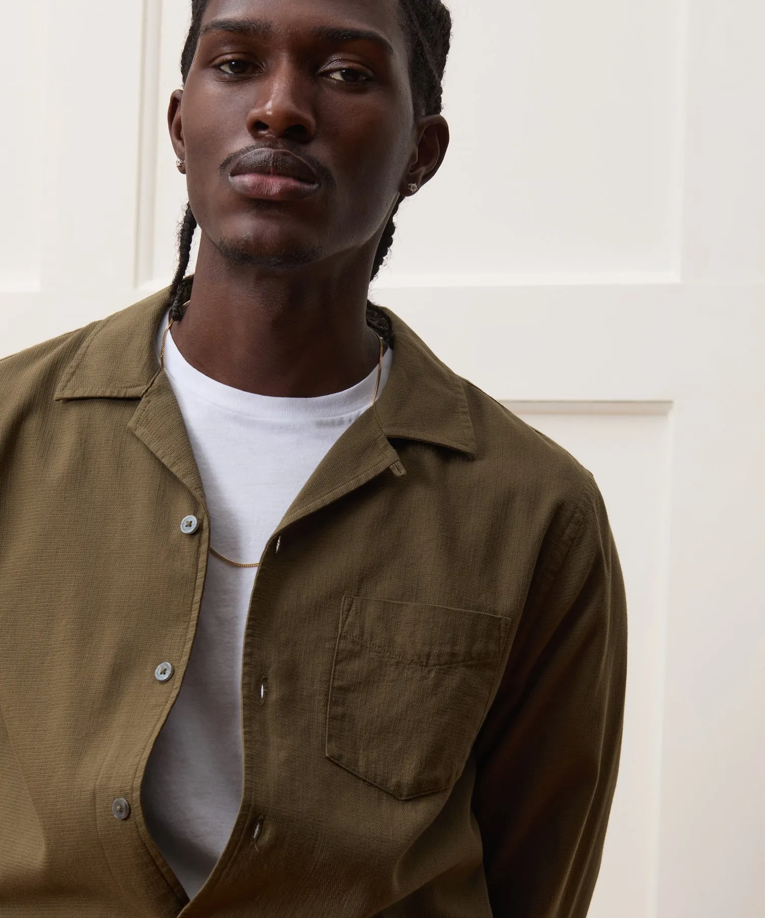 Classic Fit Pique Hollywood Shirt