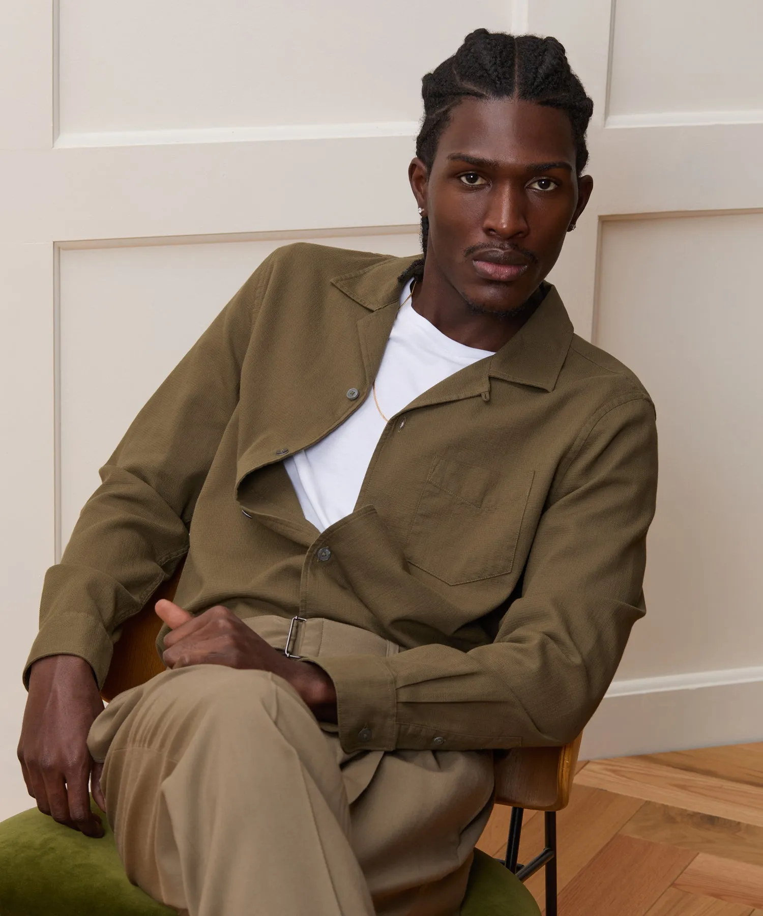 Classic Fit Pique Hollywood Shirt