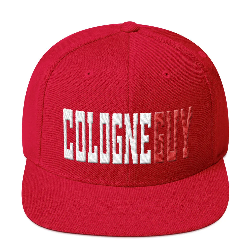 Cologne Guy Snapback Hat
