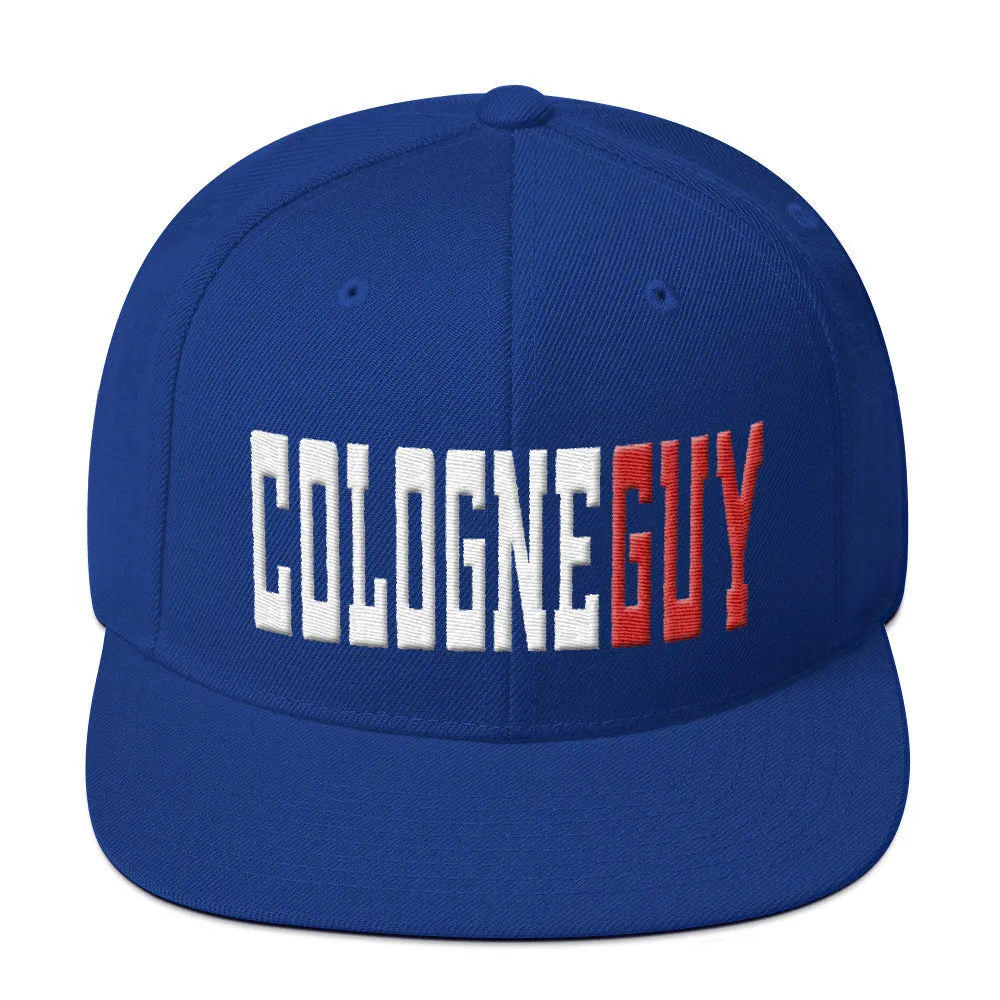 Cologne Guy Snapback Hat