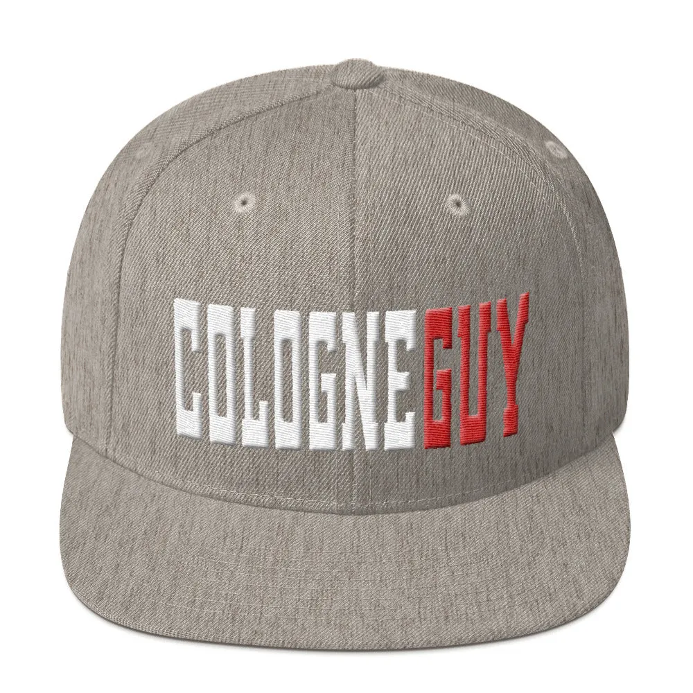Cologne Guy Snapback Hat