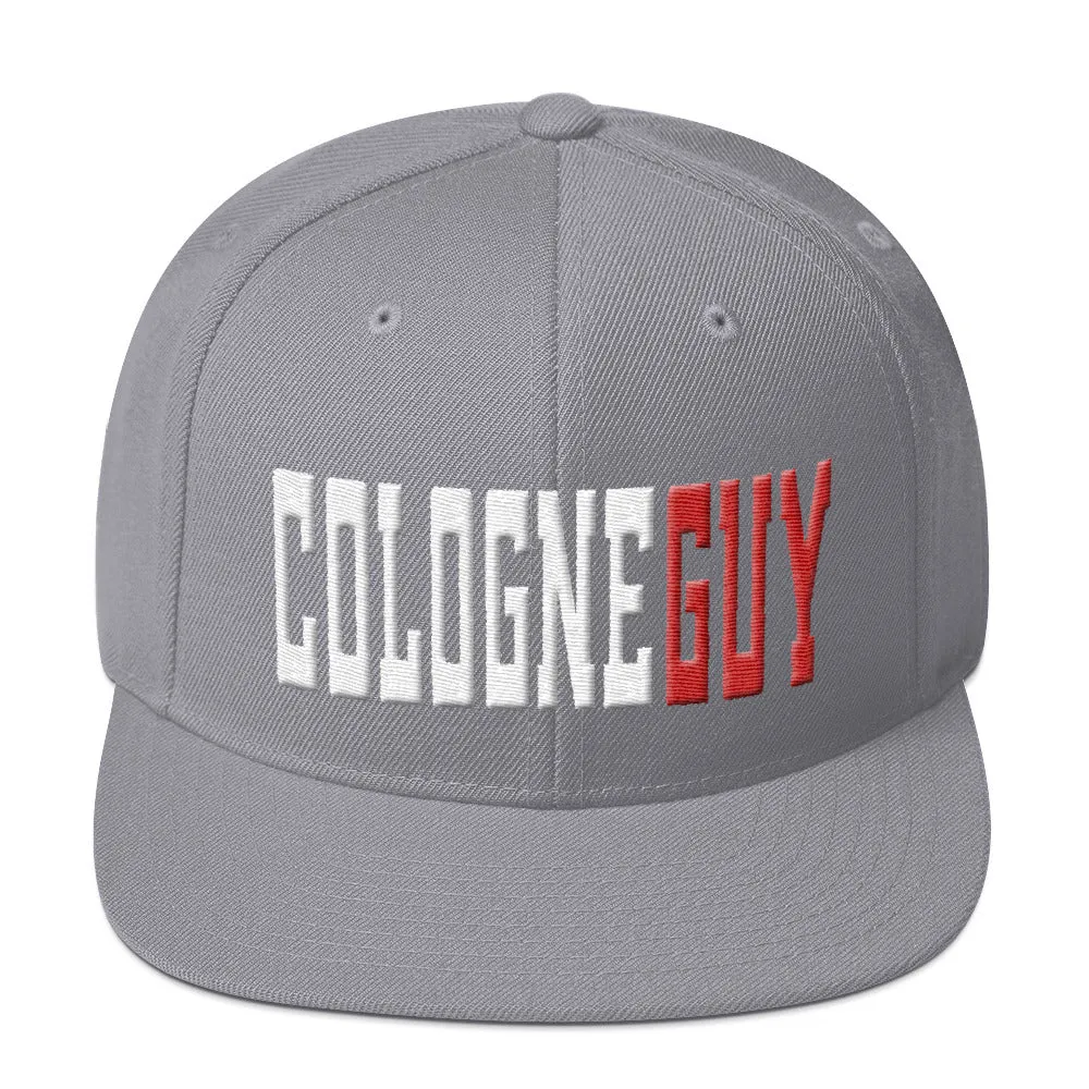 Cologne Guy Snapback Hat