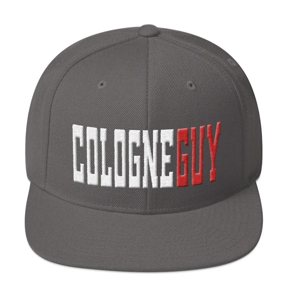 Cologne Guy Snapback Hat