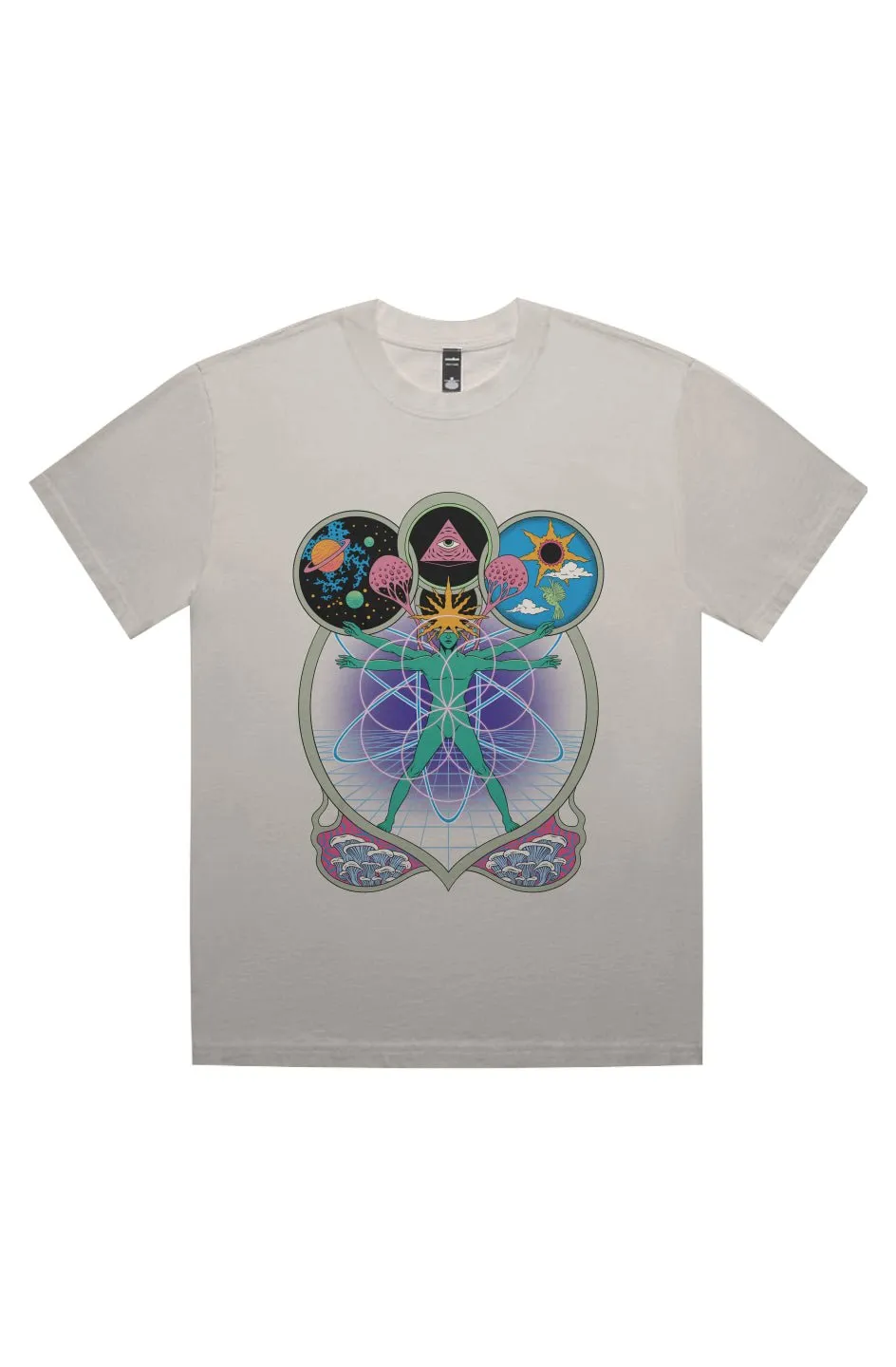 Connectedness - Heavy Faded Sustainable Tee