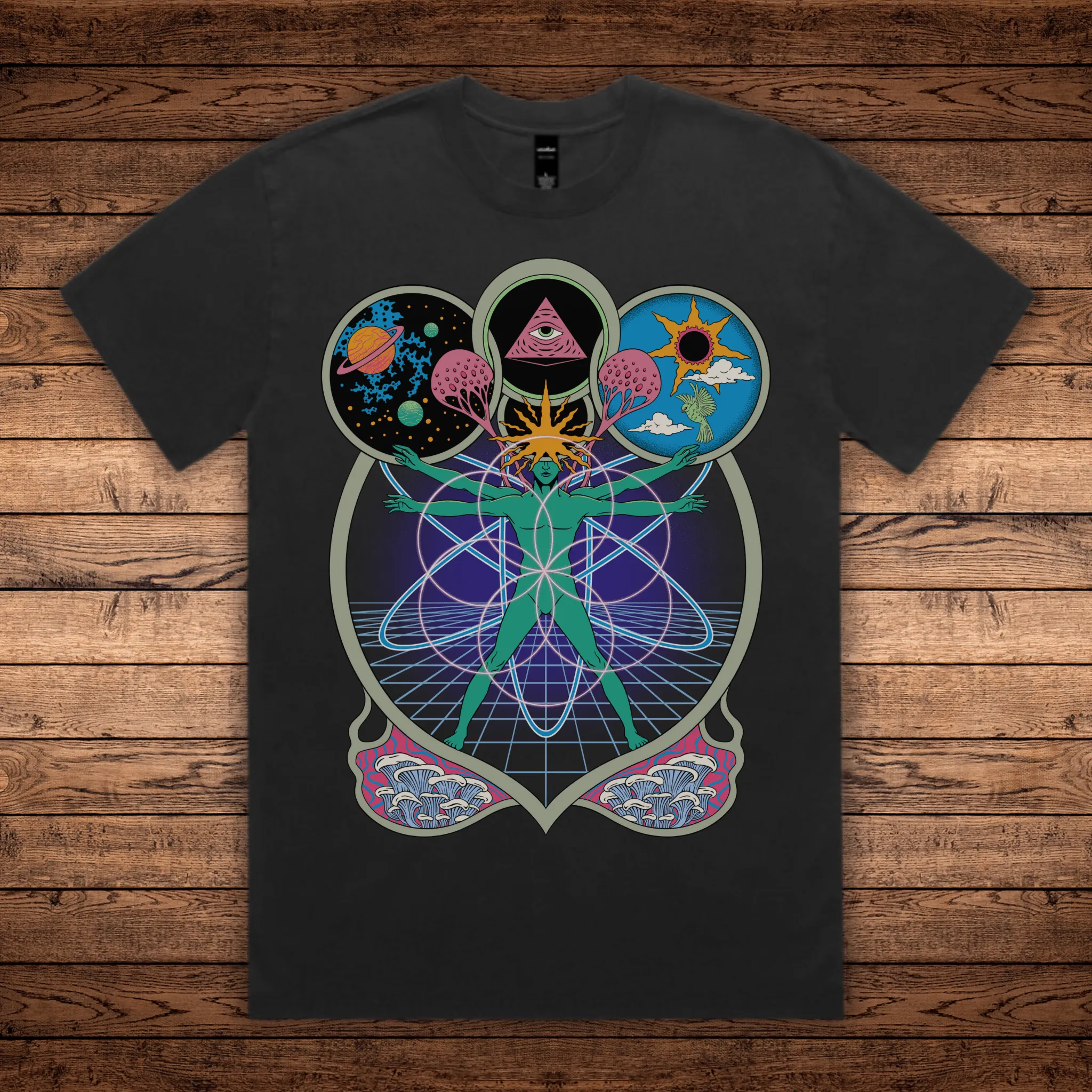Connectedness - Heavy Faded Sustainable Tee
