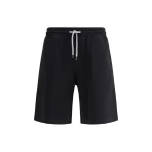 Cotton, cashmere and silk Tracksuit Shorts
