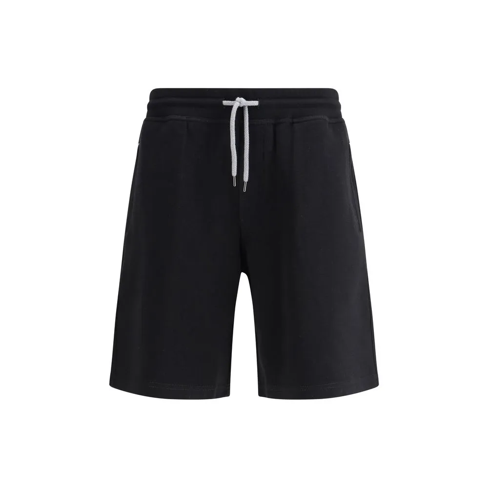 Cotton, cashmere and silk Tracksuit Shorts