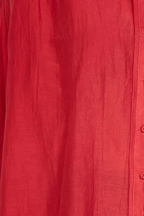 Dakota Blouse in Red