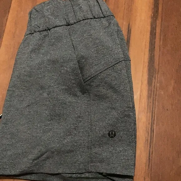 Dark grey Lululemon size 2 on the fly short