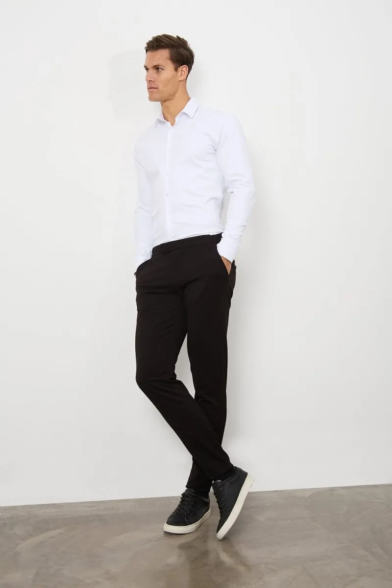 Defined Twill Shirt in White