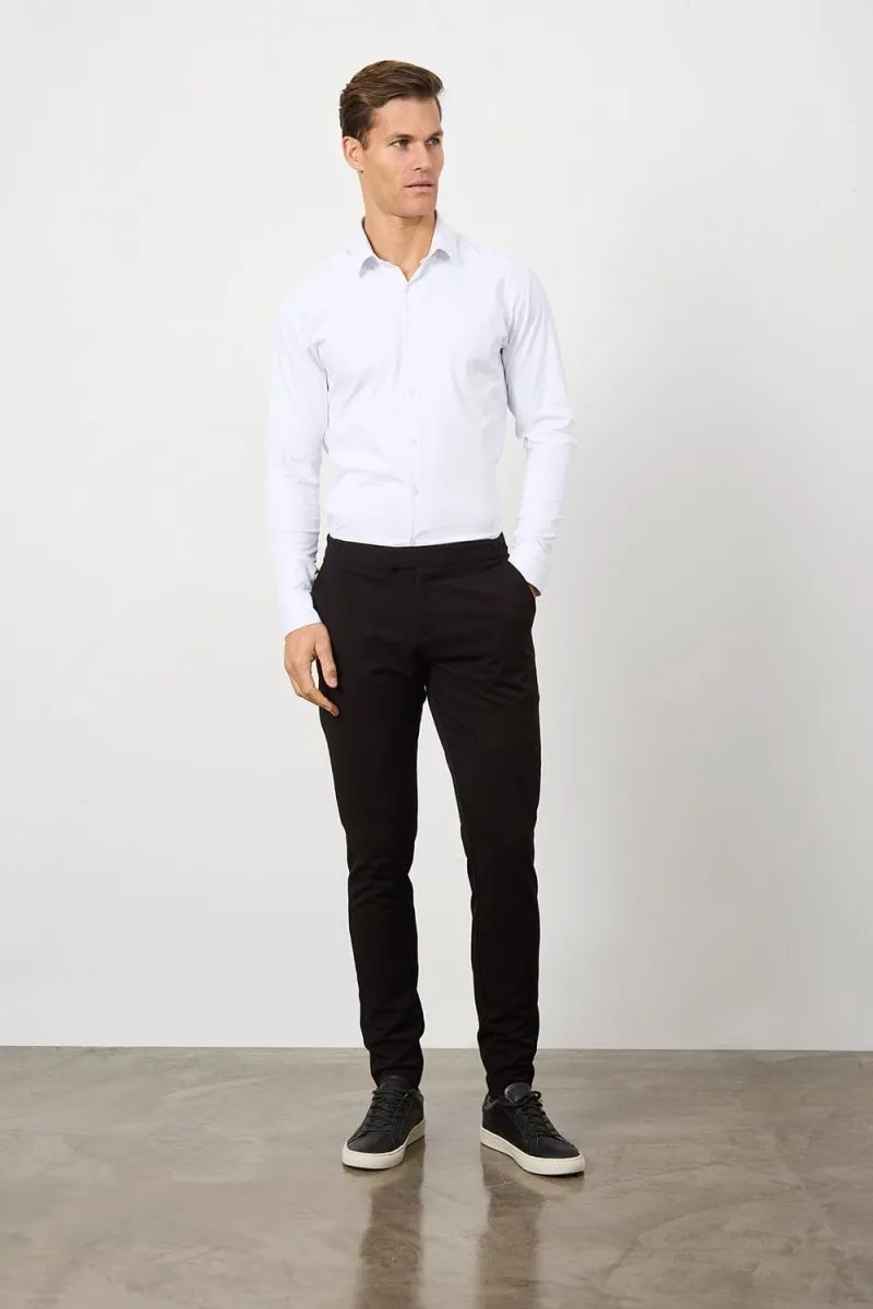 Defined Twill Shirt in White