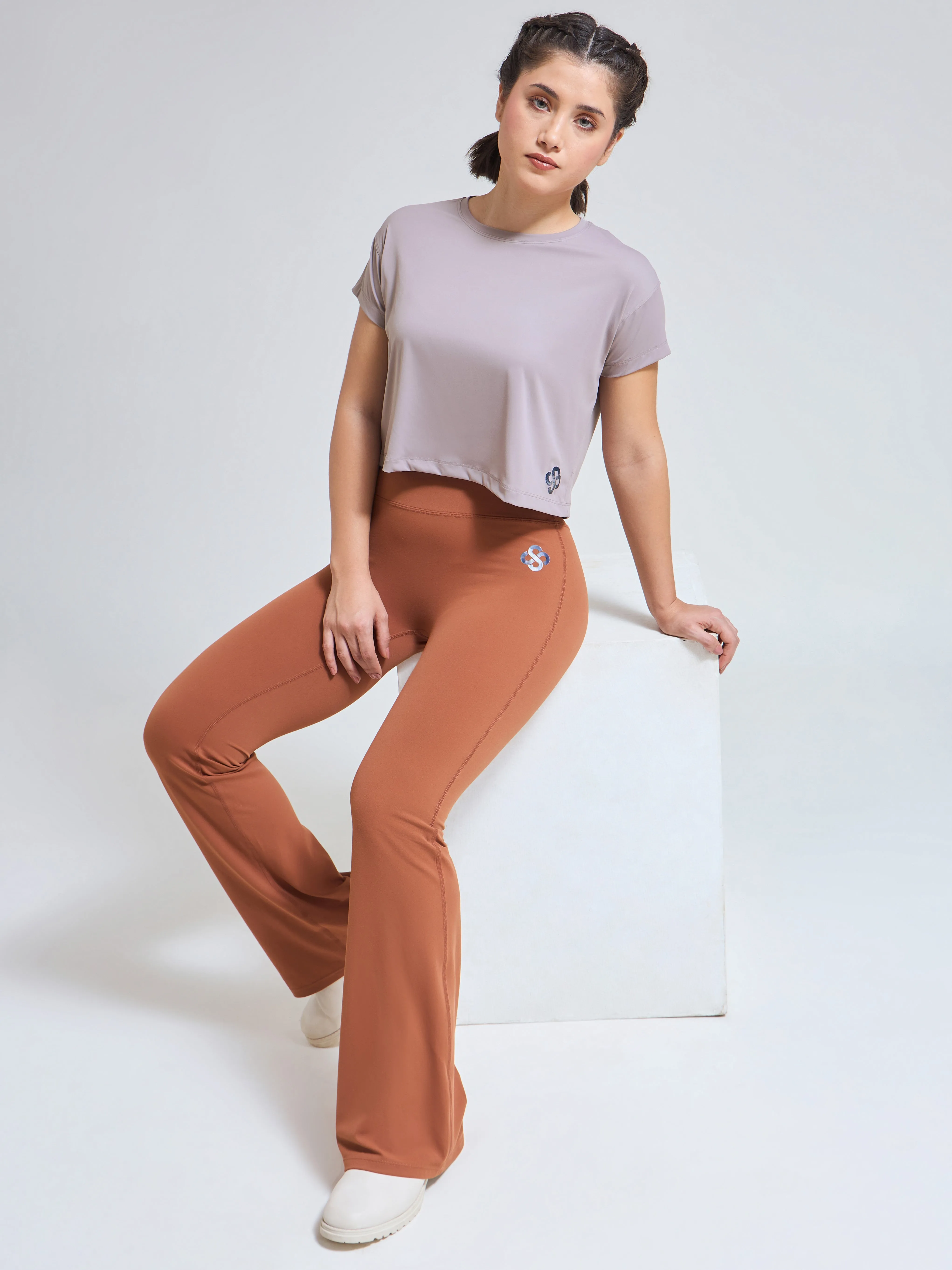 DryZone Minimalist oversized Crop Top