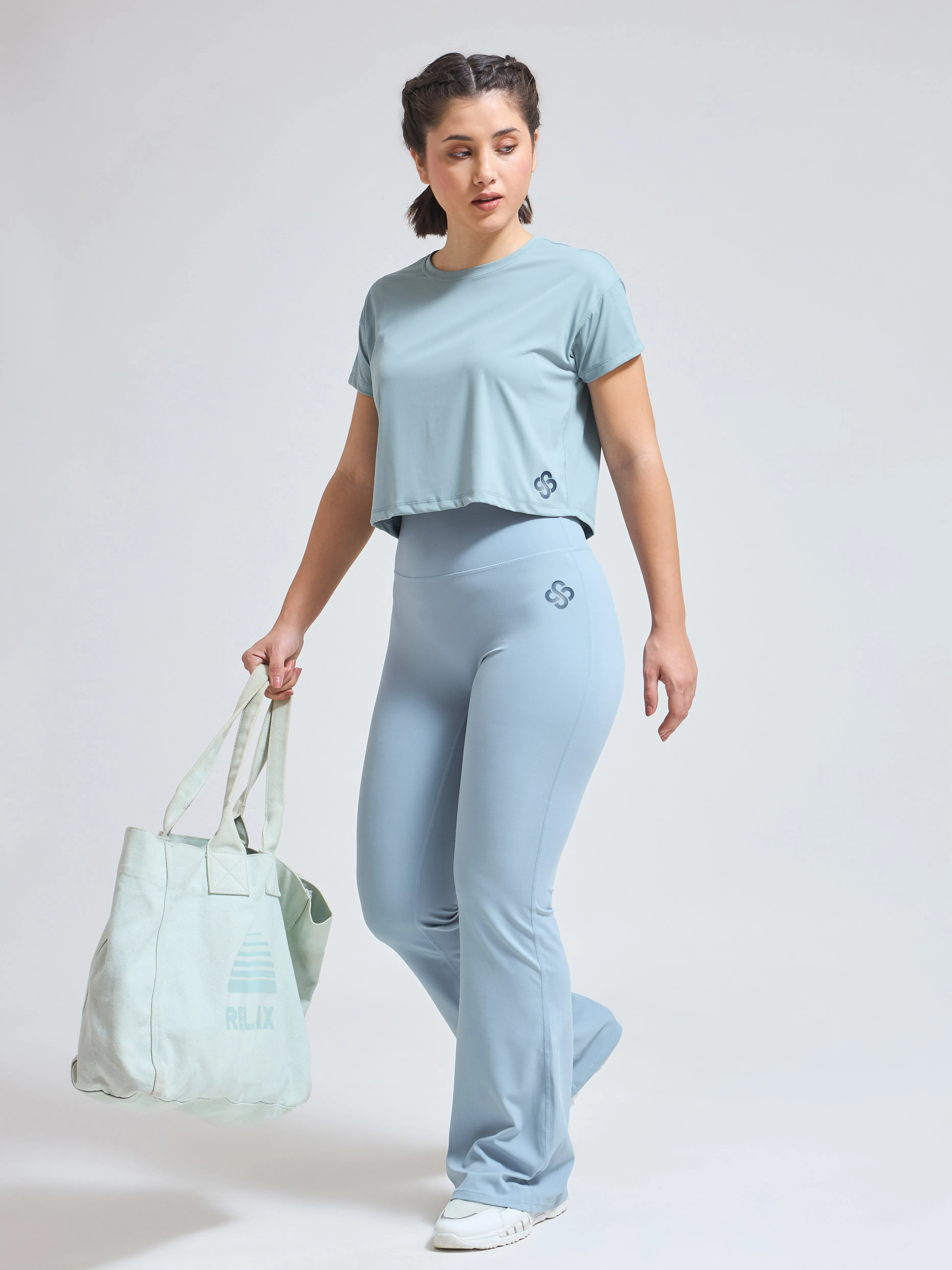 DryZone Minimalist oversized Crop Top
