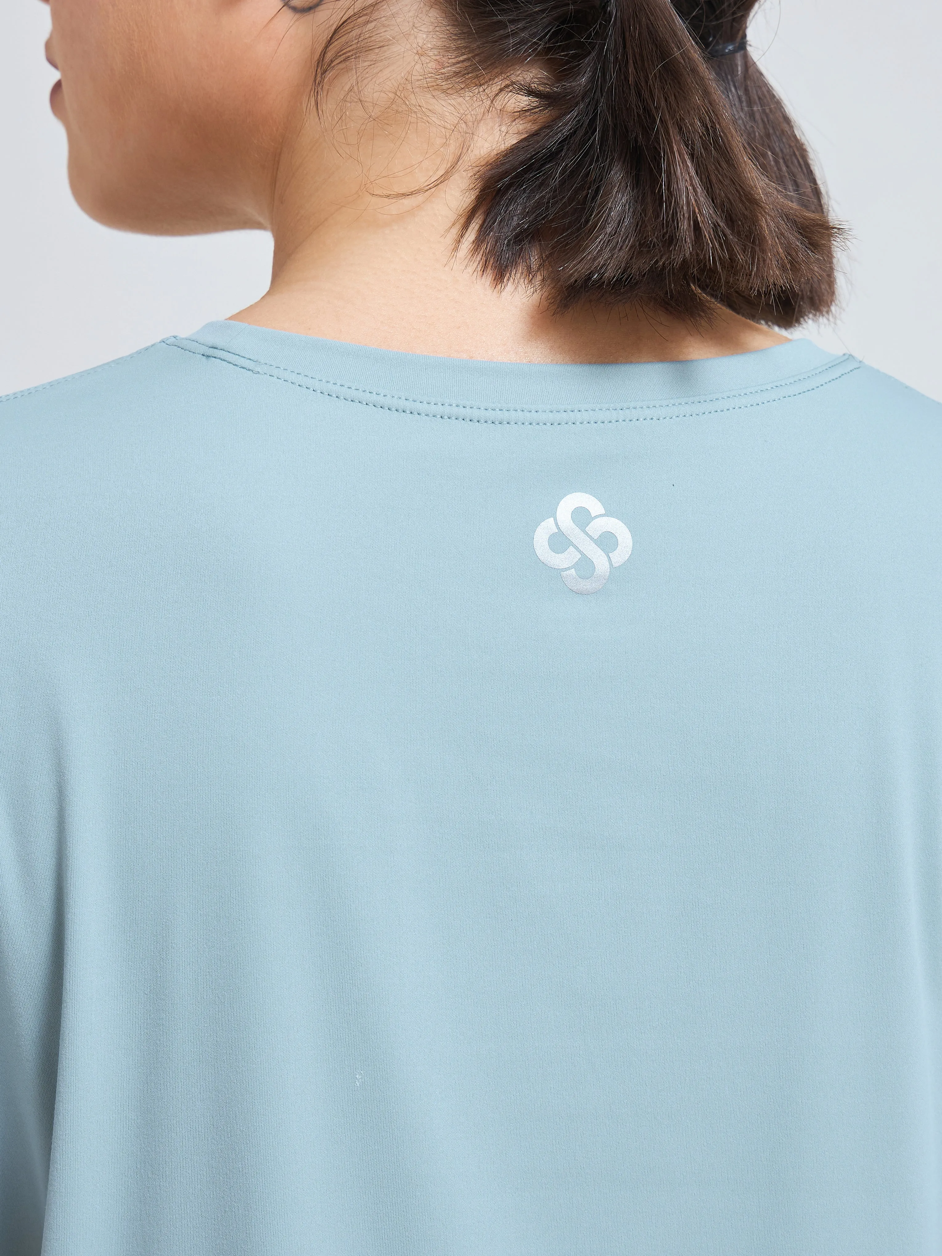 DryZone Minimalist oversized Crop Top