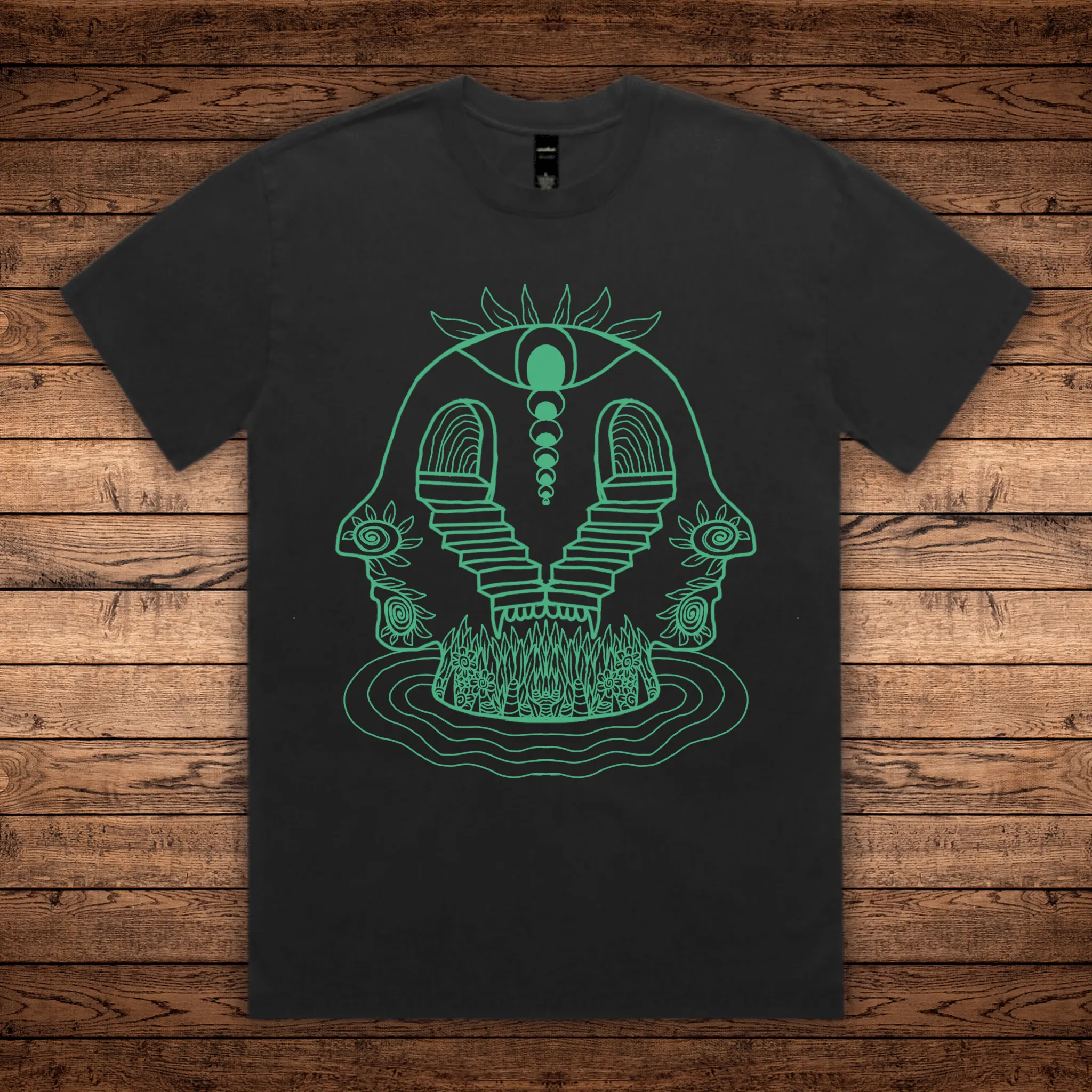 Enigma - Heavy Faded Sustainable Tee