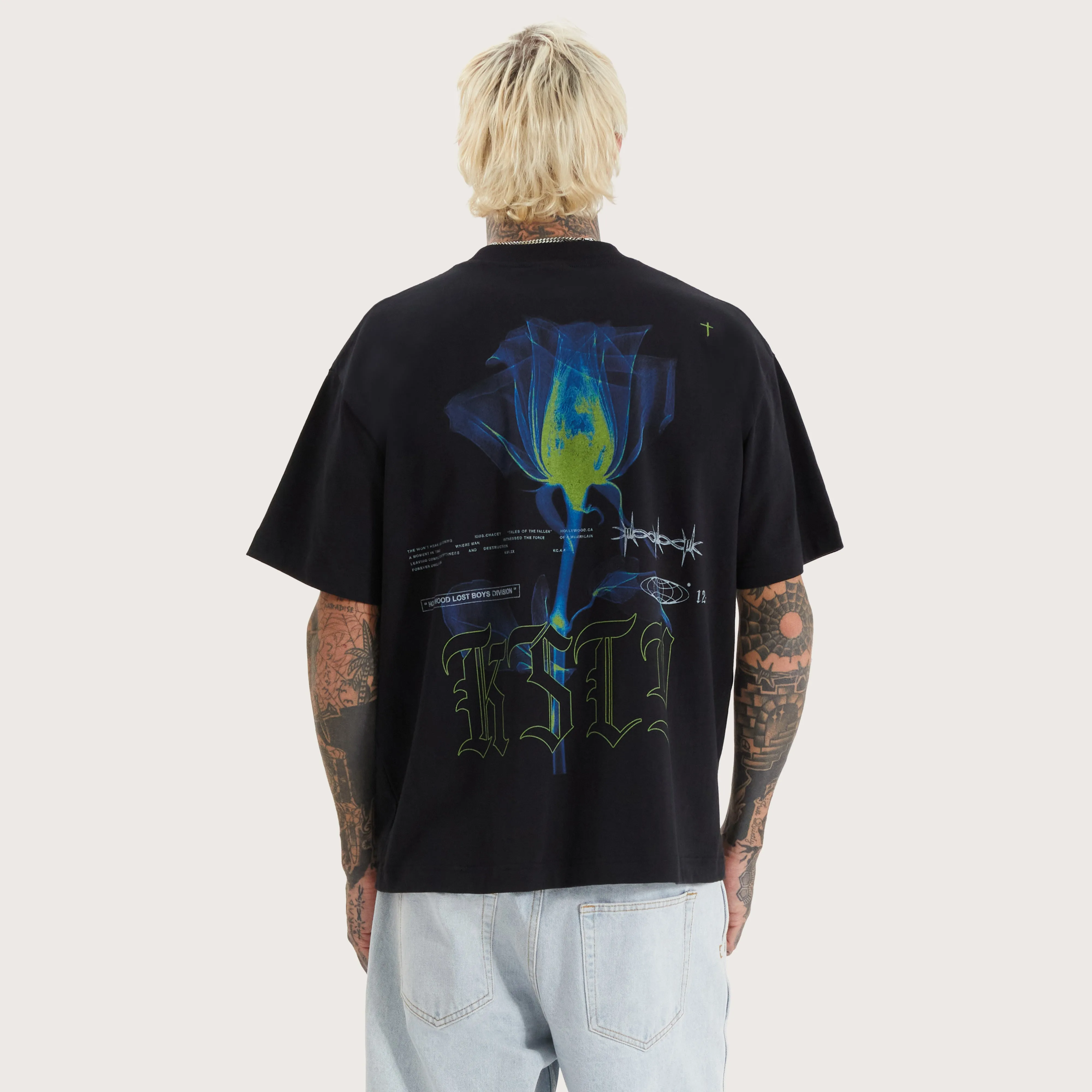 Fainted Street Tee Anthracite Black