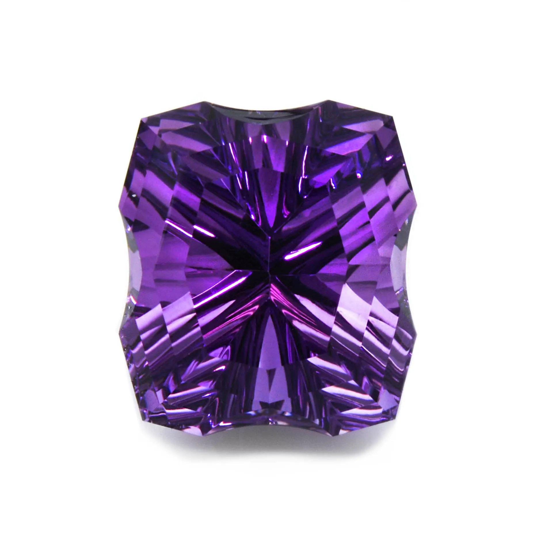 Fancy Cut Amethyst by Chris Wolfsberg