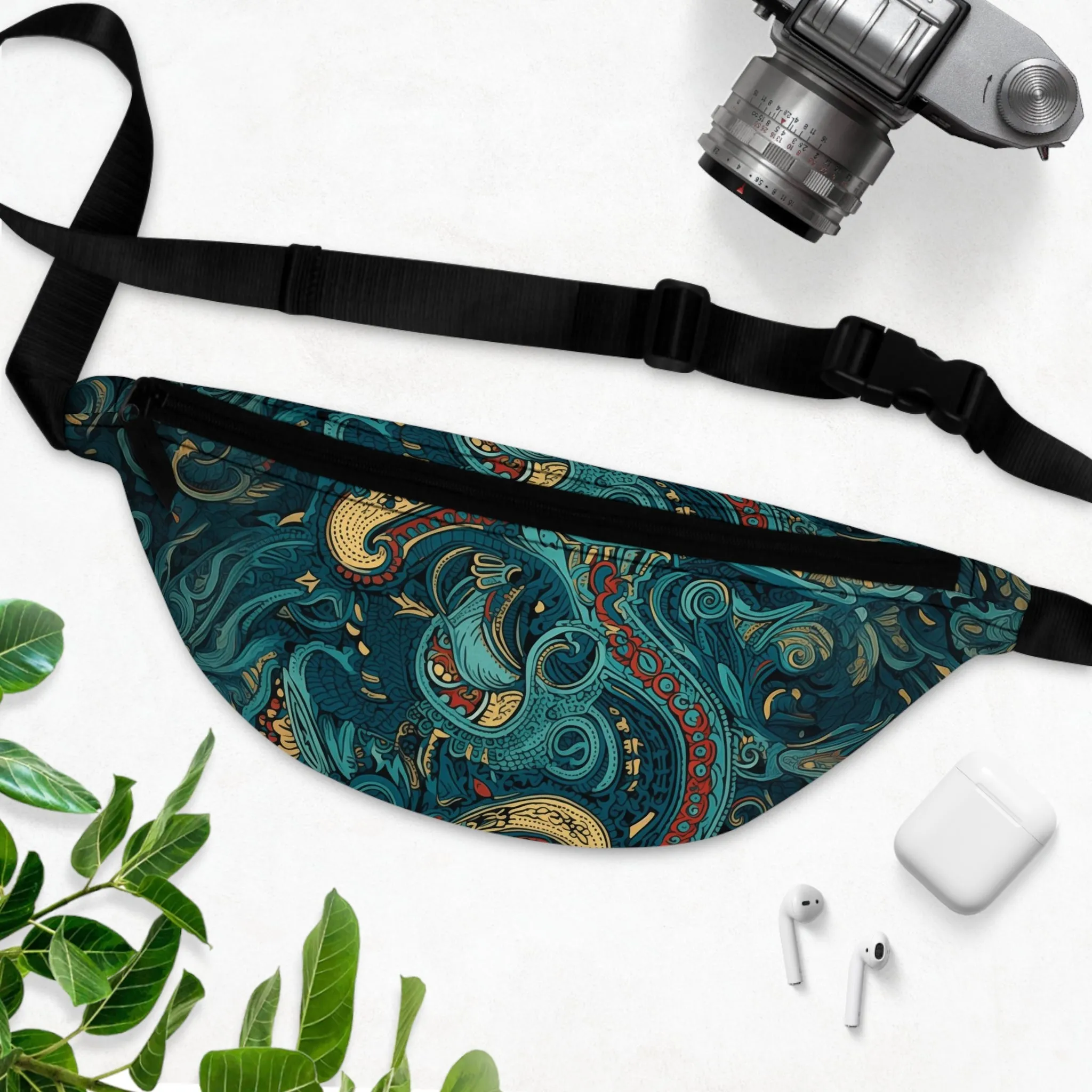Fanny Pack/Bum Bag - Martine Trikonasana Paisley