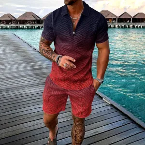 Fire Bold Polo Shirt And Shorts Co-Ord