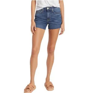 Frame Le Brigette Short Raw Edge Jean Shorts size 30
