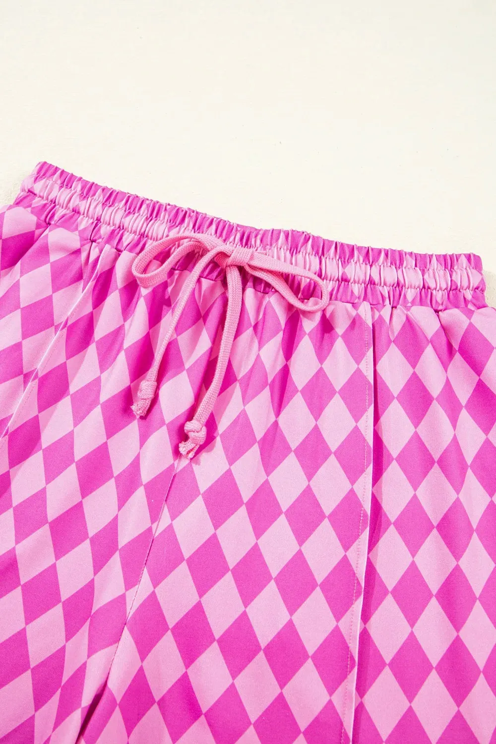 Geometric Print Active Casual Shorts with Slits