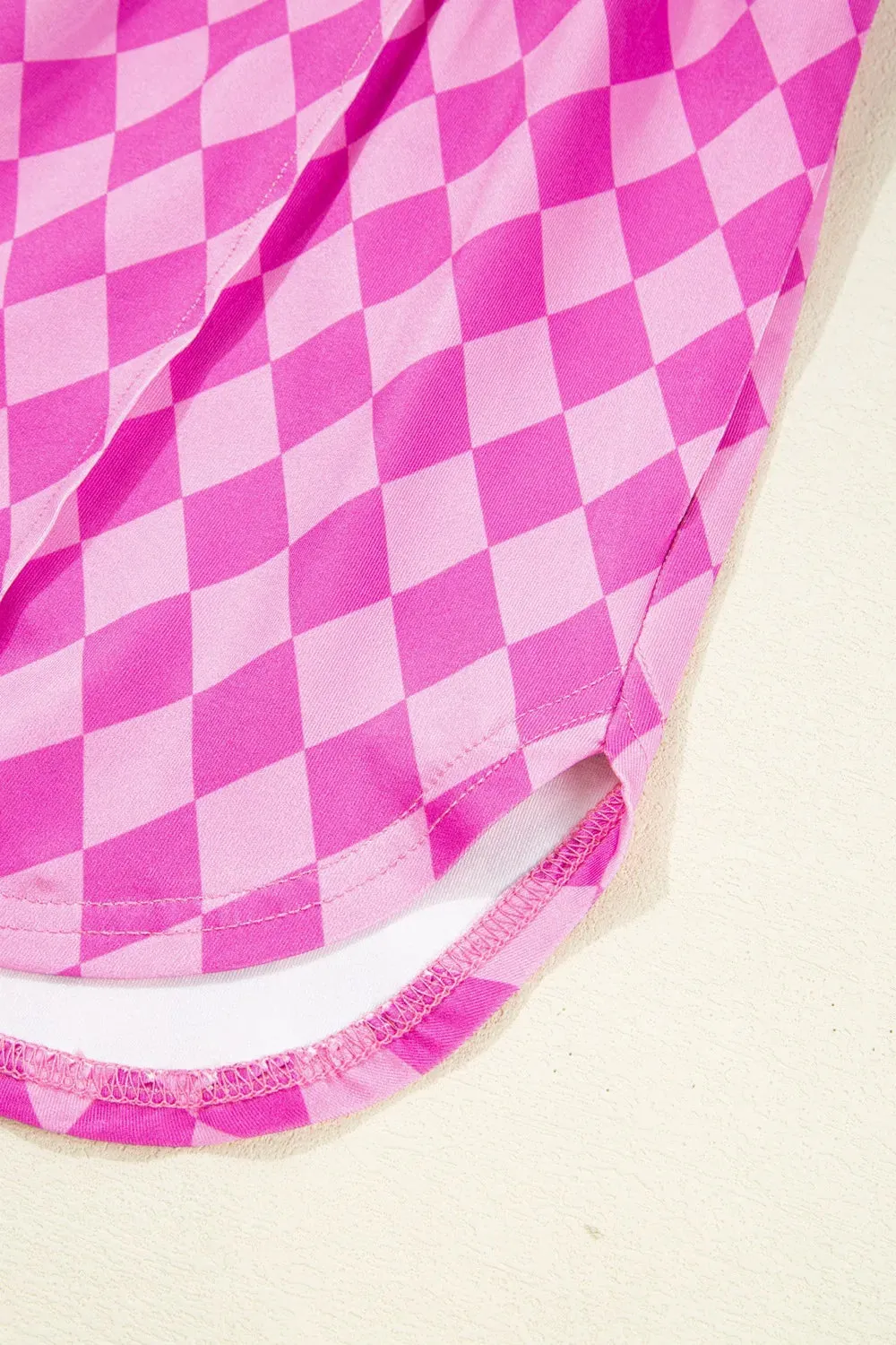 Geometric Print Active Casual Shorts with Slits