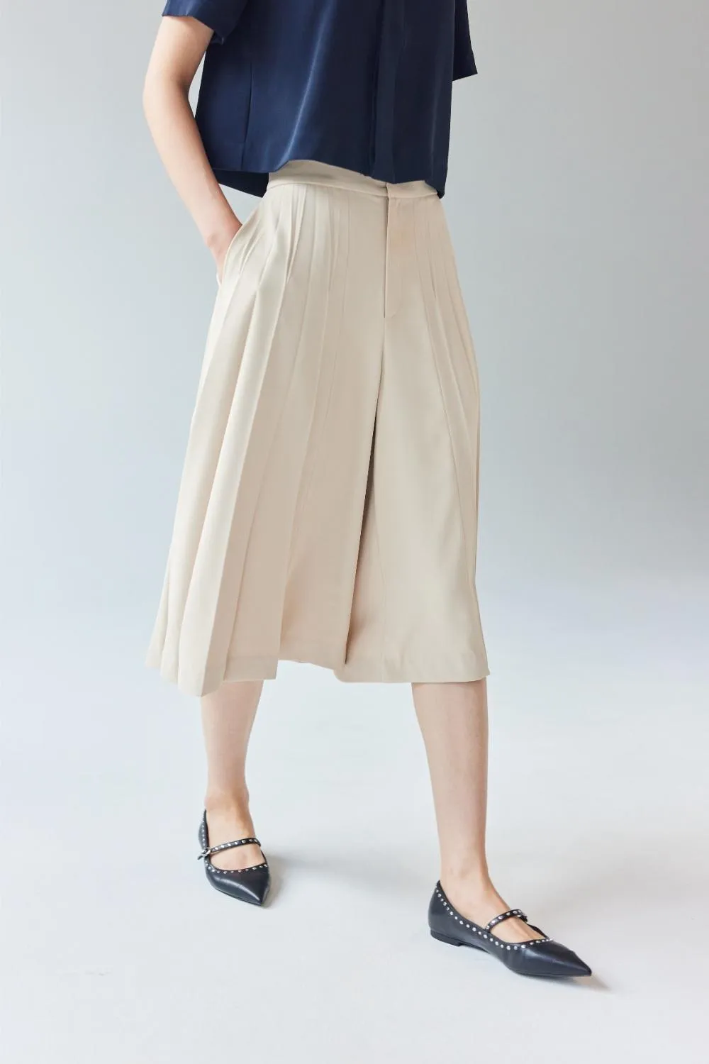 GIN LEE STUDIO | Blaire Trousers | Beige