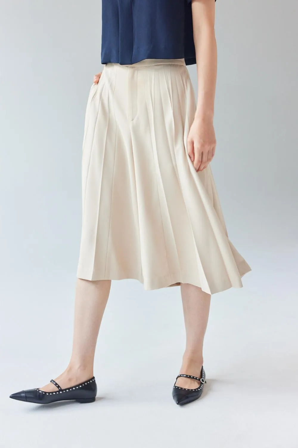 GIN LEE STUDIO | Blaire Trousers | Beige