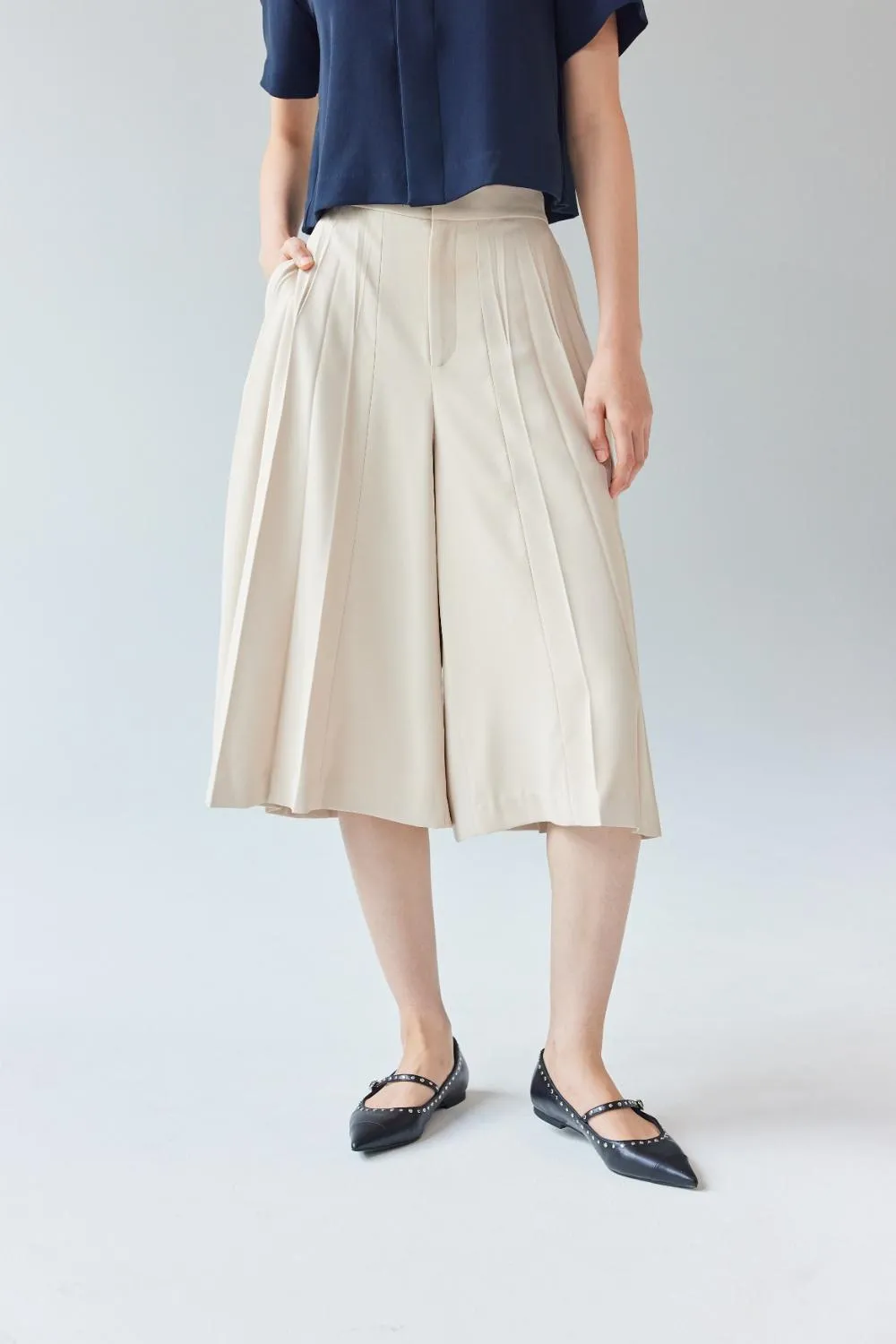 GIN LEE STUDIO | Blaire Trousers | Beige