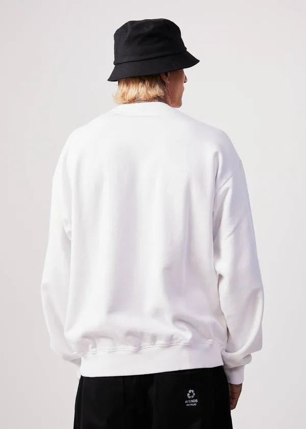 Globe Recycled Crew Neck Graphic Jumper