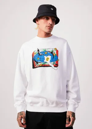 Globe Recycled Crew Neck Graphic Jumper