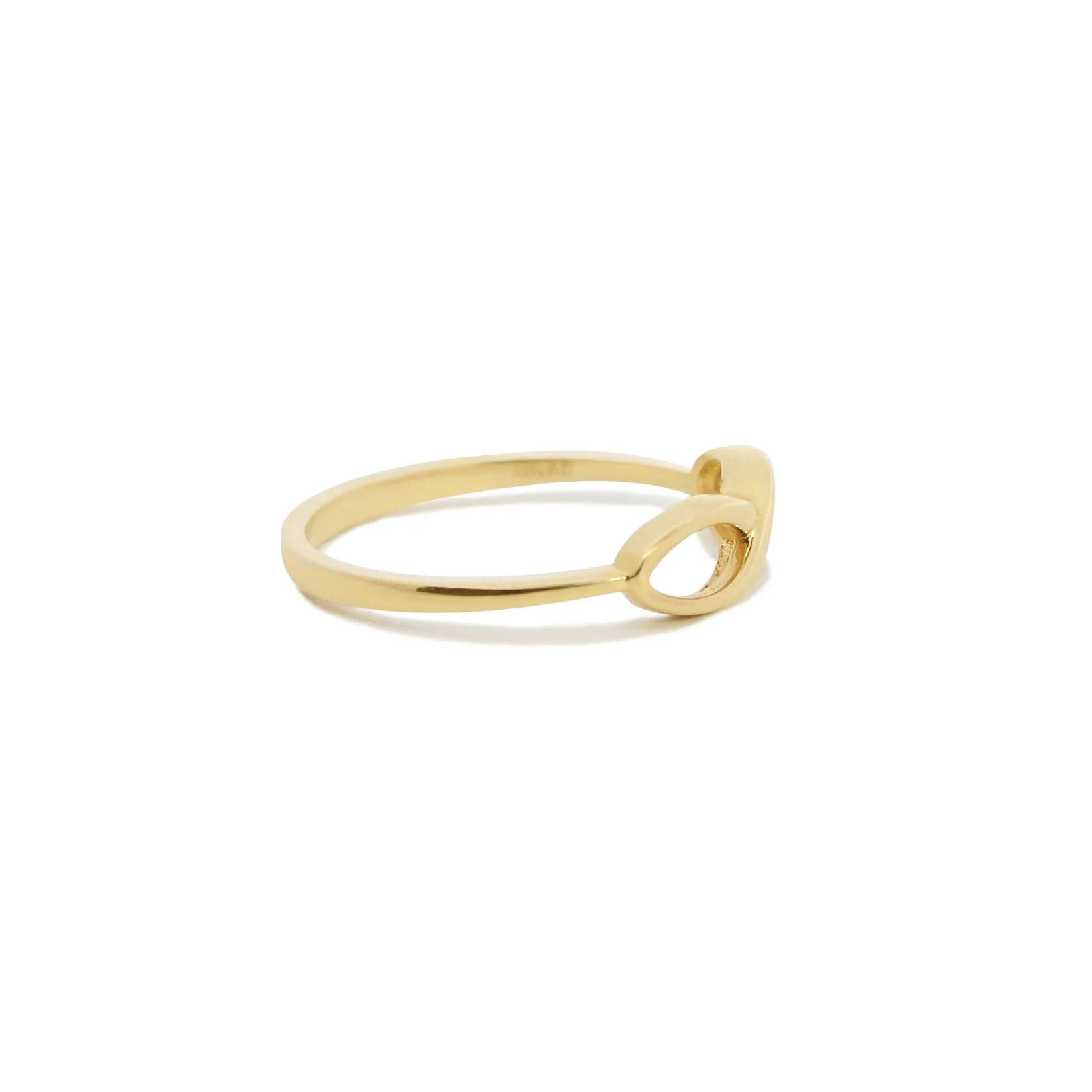 Gold Infinity Ring