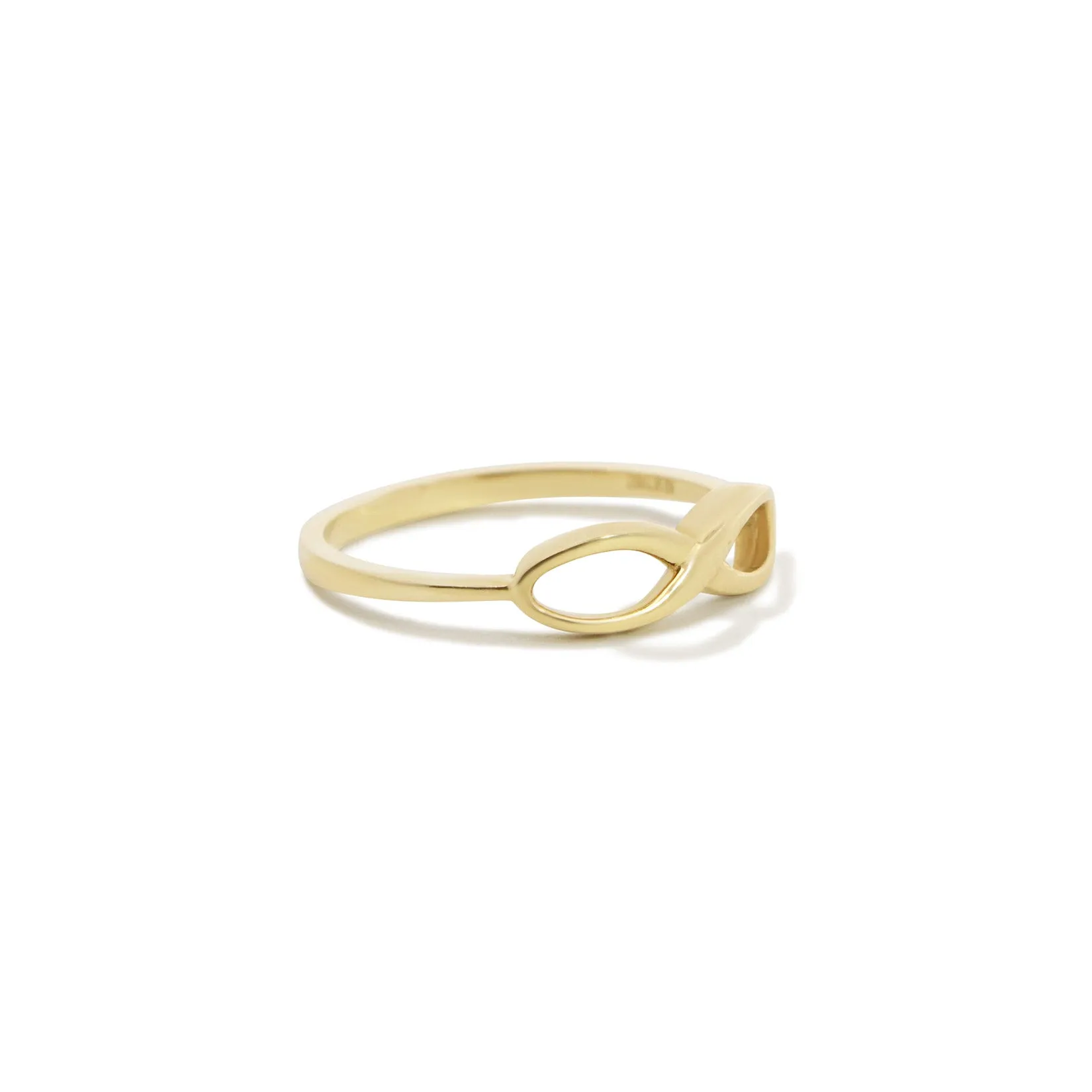 Gold Infinity Ring