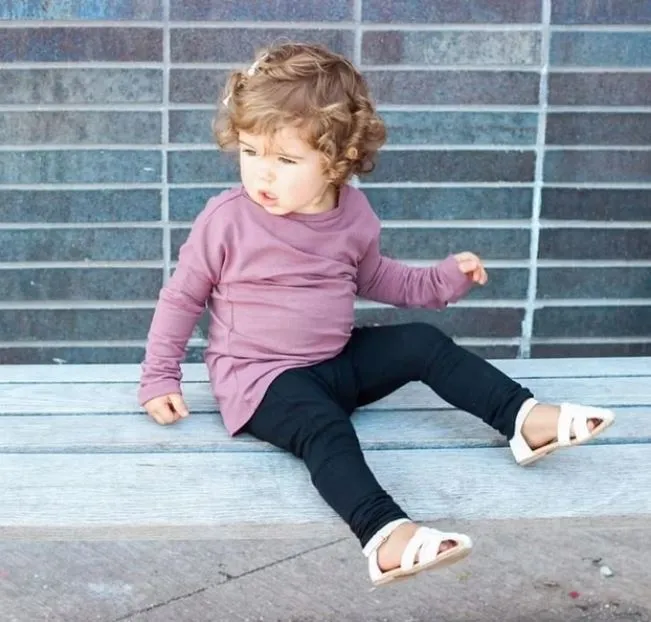 Grow with me harem pants - black - made in Canada
