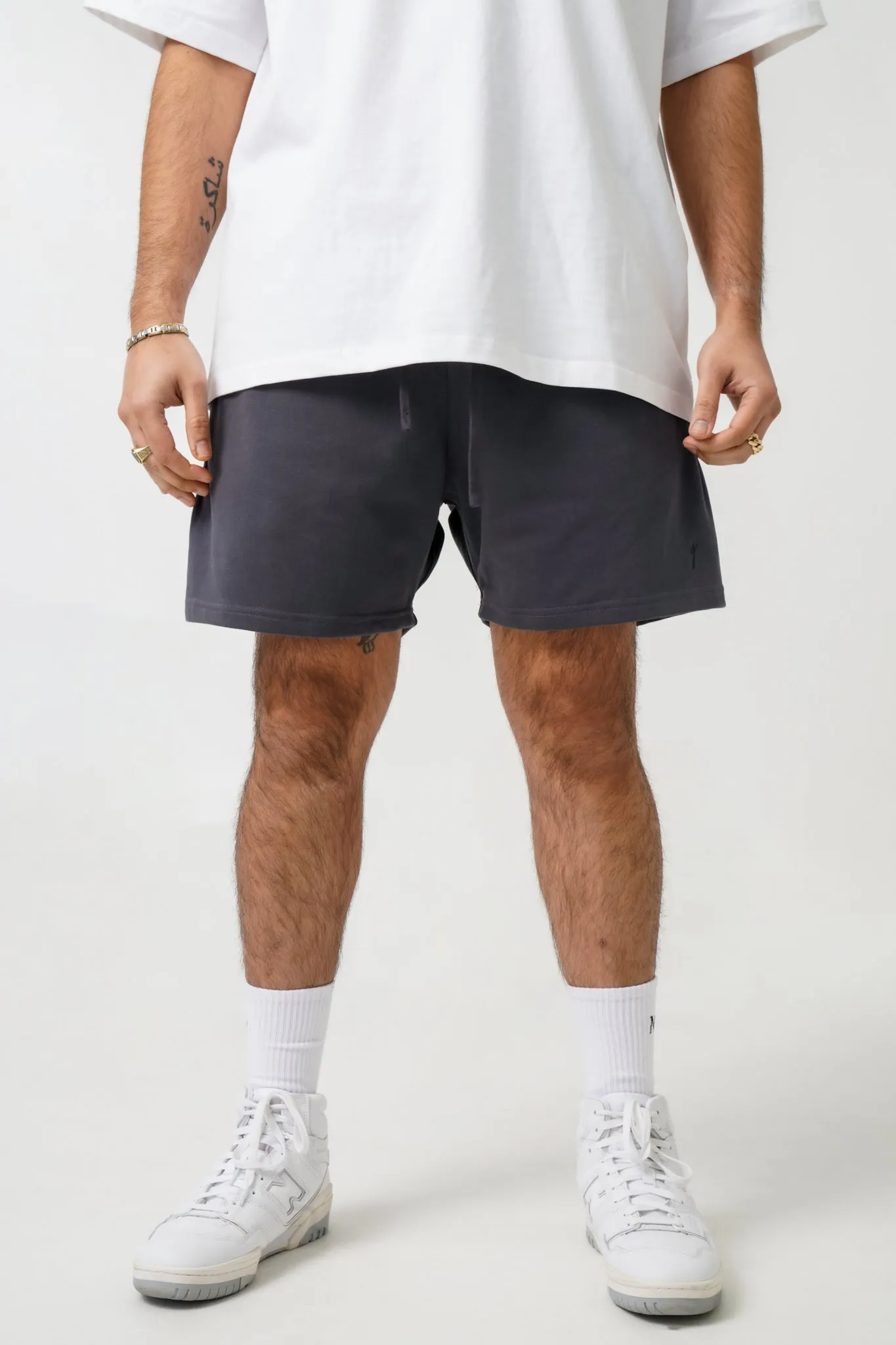 G'S DRAWSTRING SHORTS 'GREY'