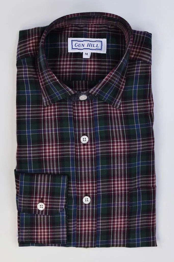 Gun Hill Mens Beech Check Shirt - Multi check