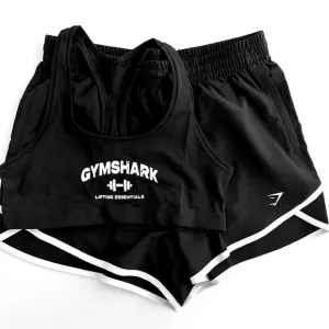Gymshark M/L Training Contrast Loose Shorts 4&quot; &amp; Team GS Bralette