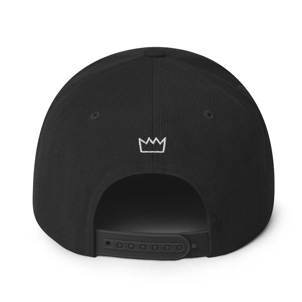 Habitual Linestepper Snapback Hat (White Stitching)