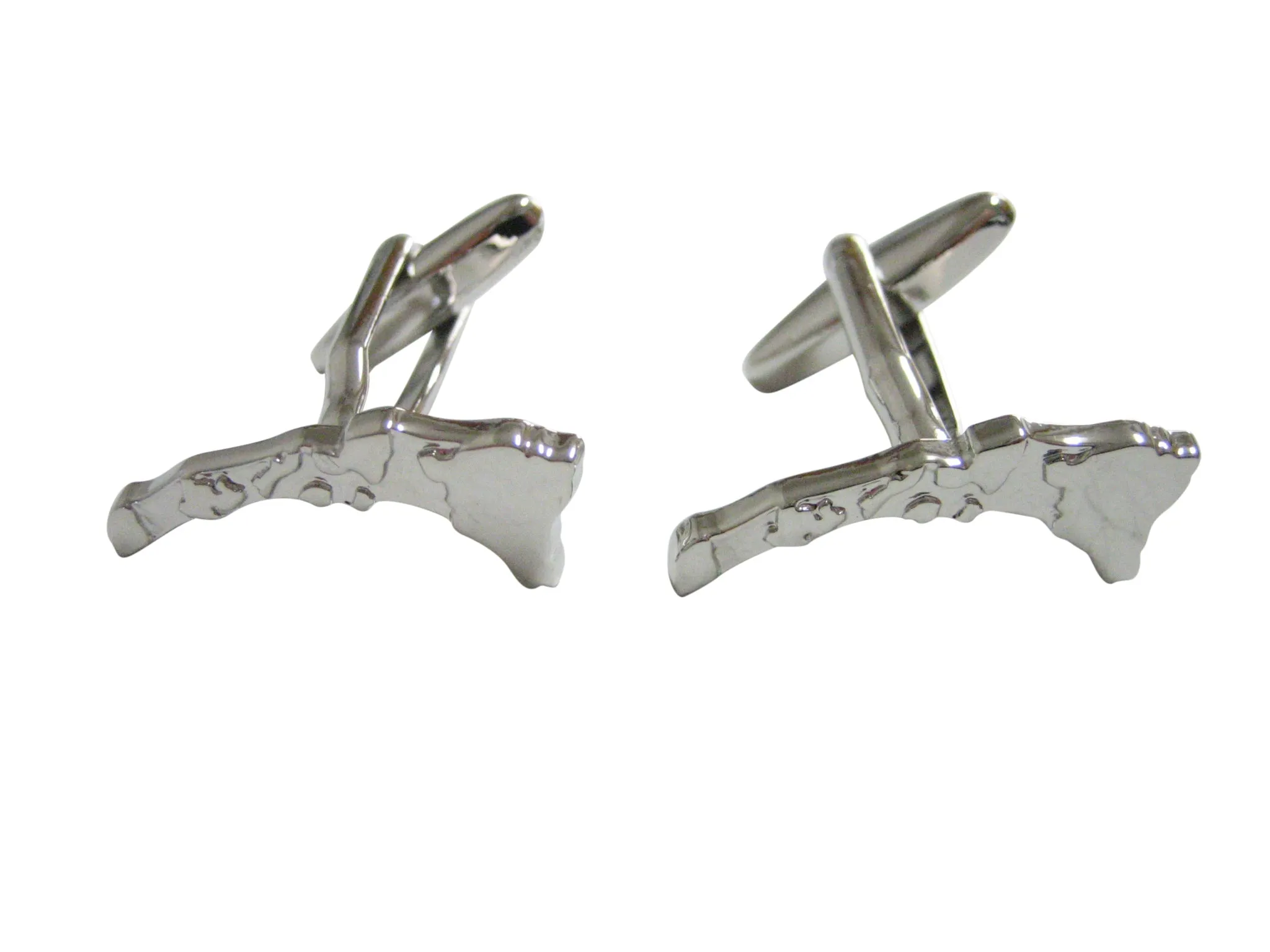 Hawaii State Map Shape Cufflinks