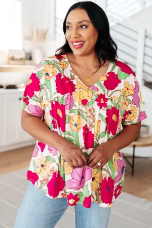 Hazel Blues® |  Do It Anyways Floral Top