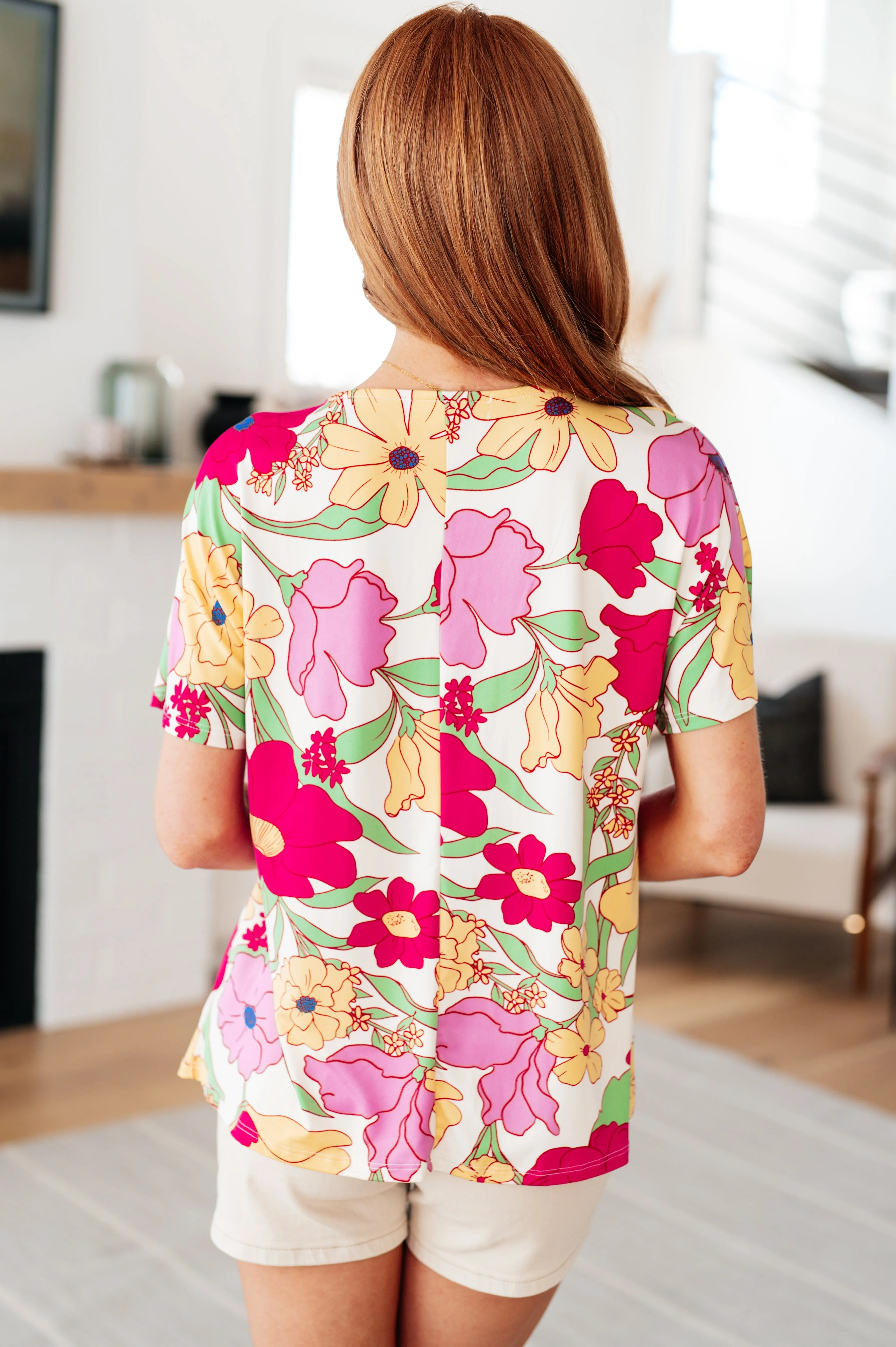 Hazel Blues® |  Do It Anyways Floral Top