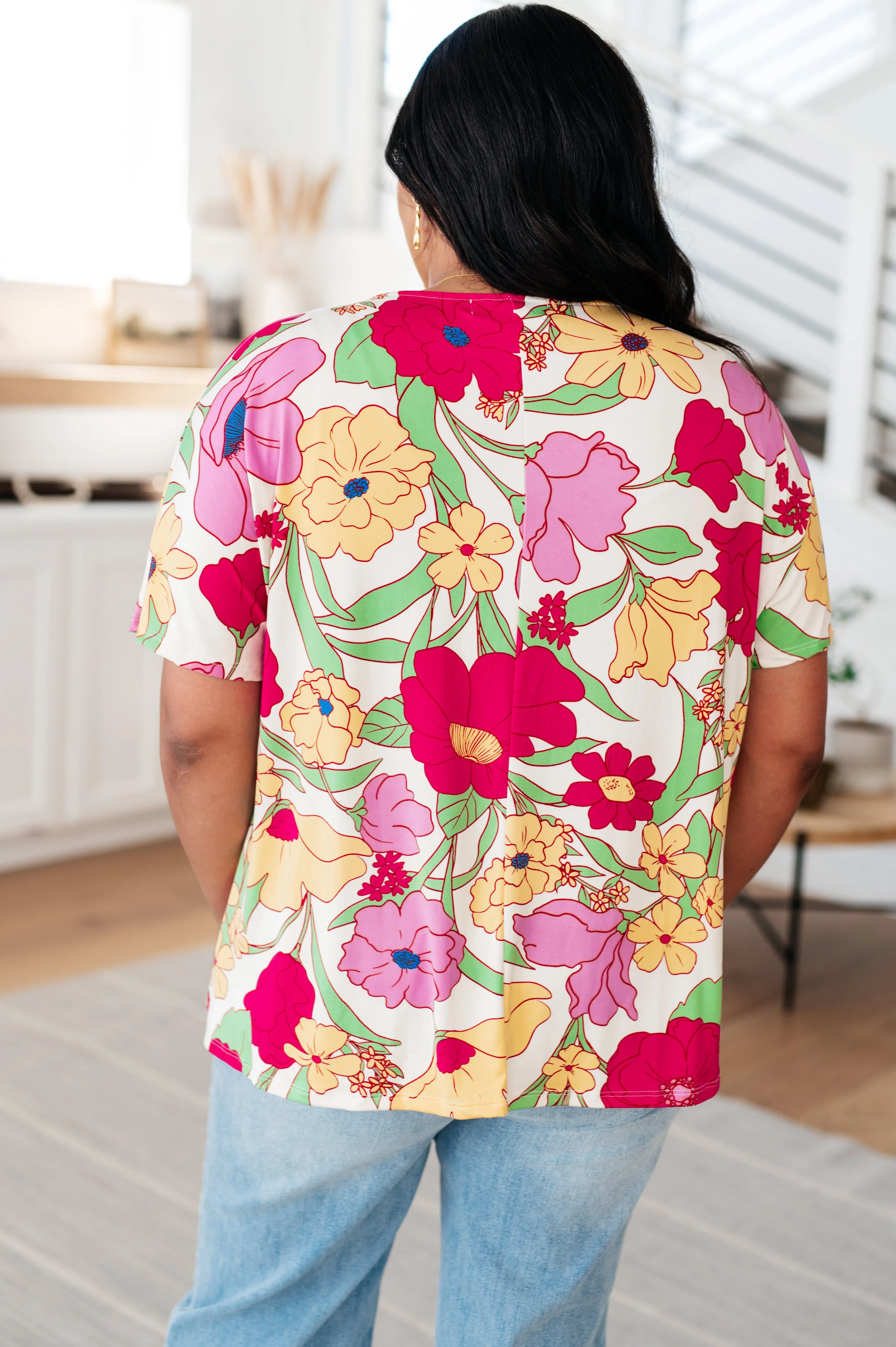 Hazel Blues® |  Do It Anyways Floral Top