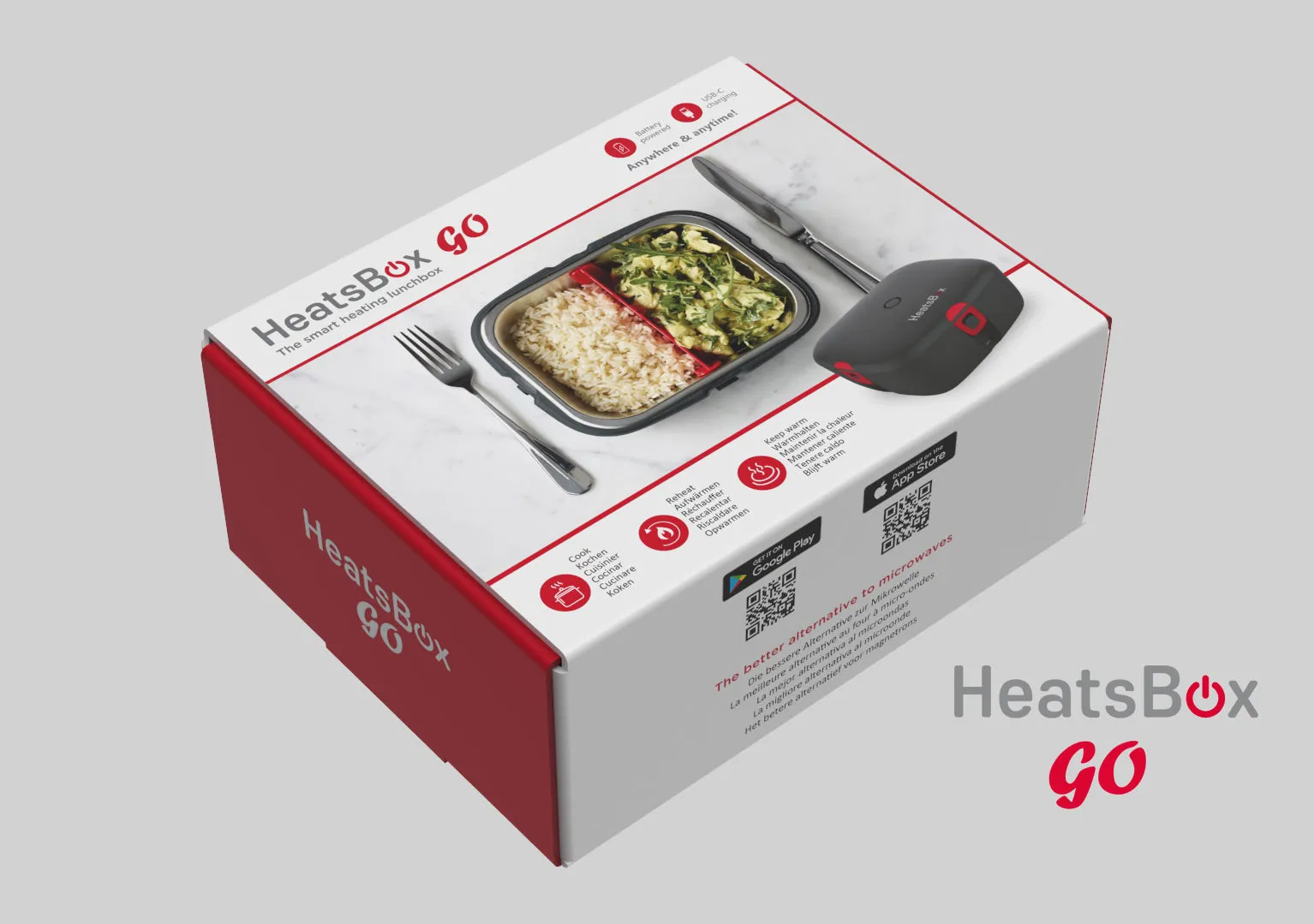 HeatsBox GO Smart Heated Lunchbox