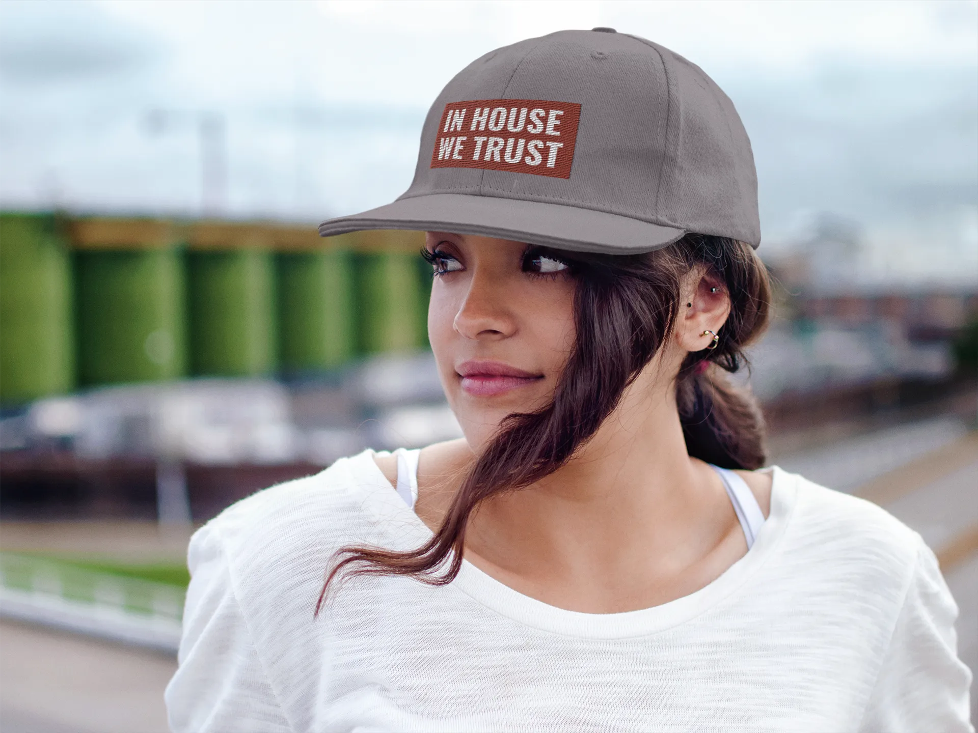 In House We Trust Snapback Hat