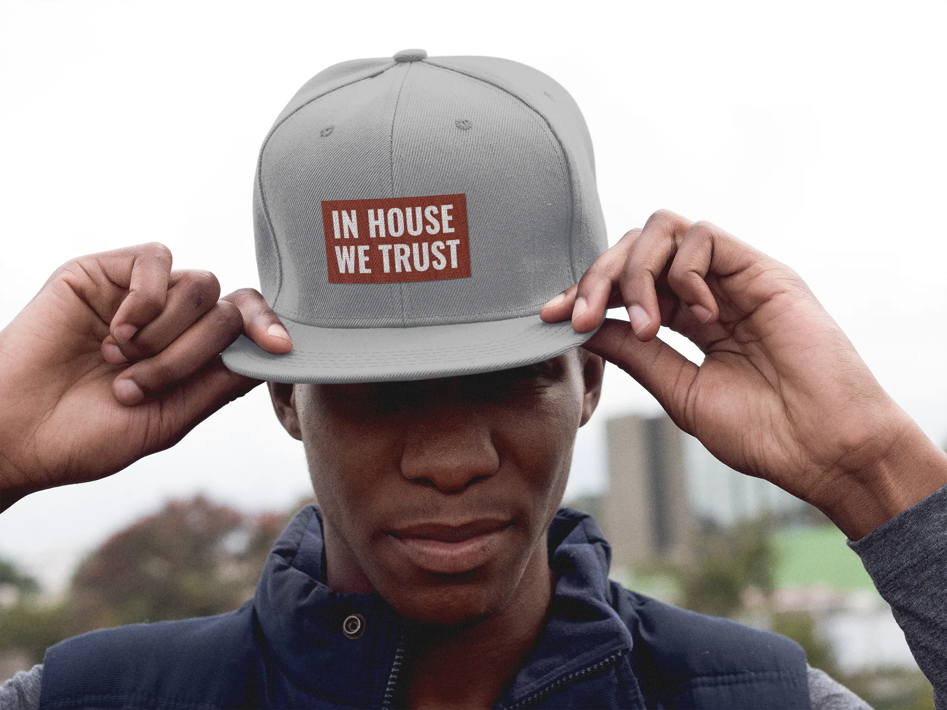 In House We Trust Snapback Hat