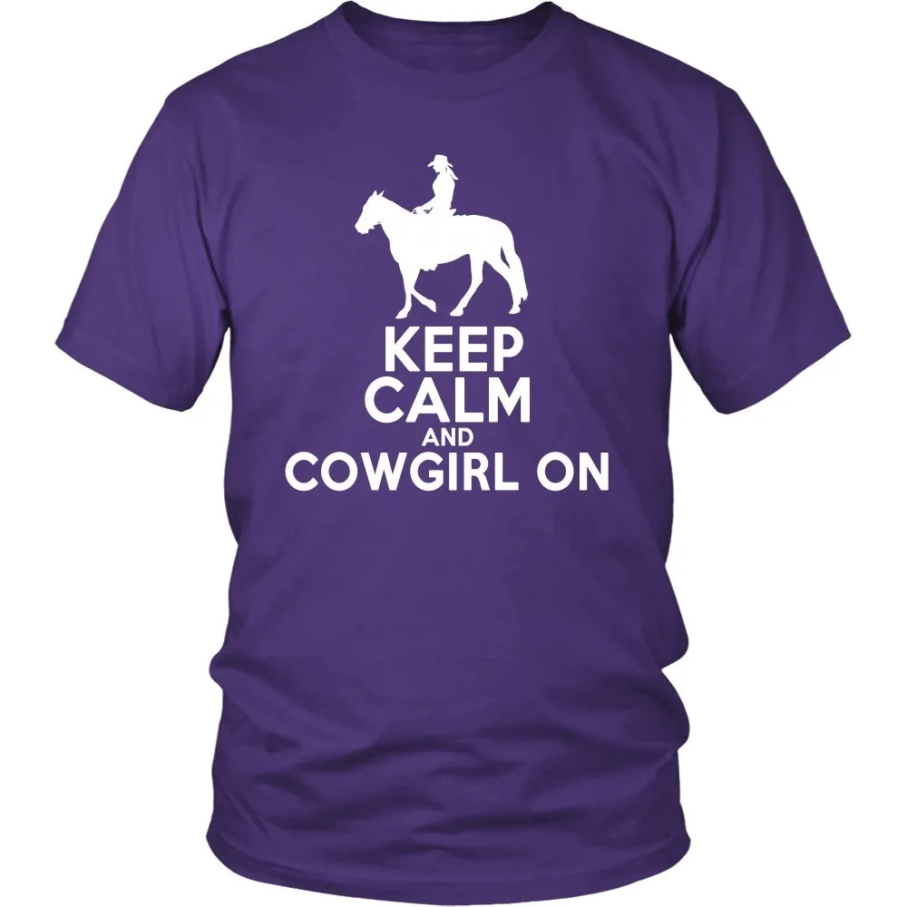 Keep Calm and CowGirl On
