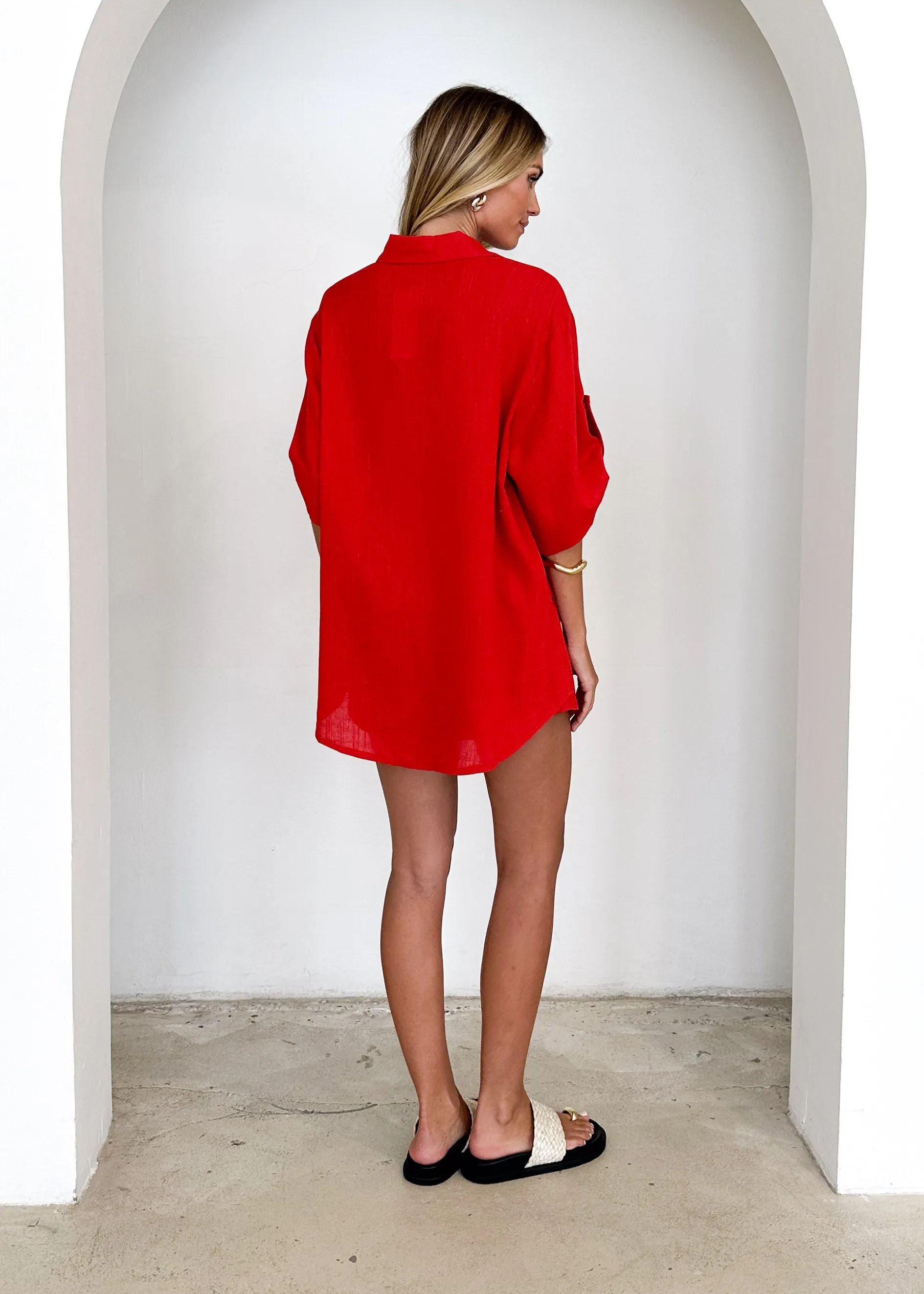 Kinsley Shorts - Red