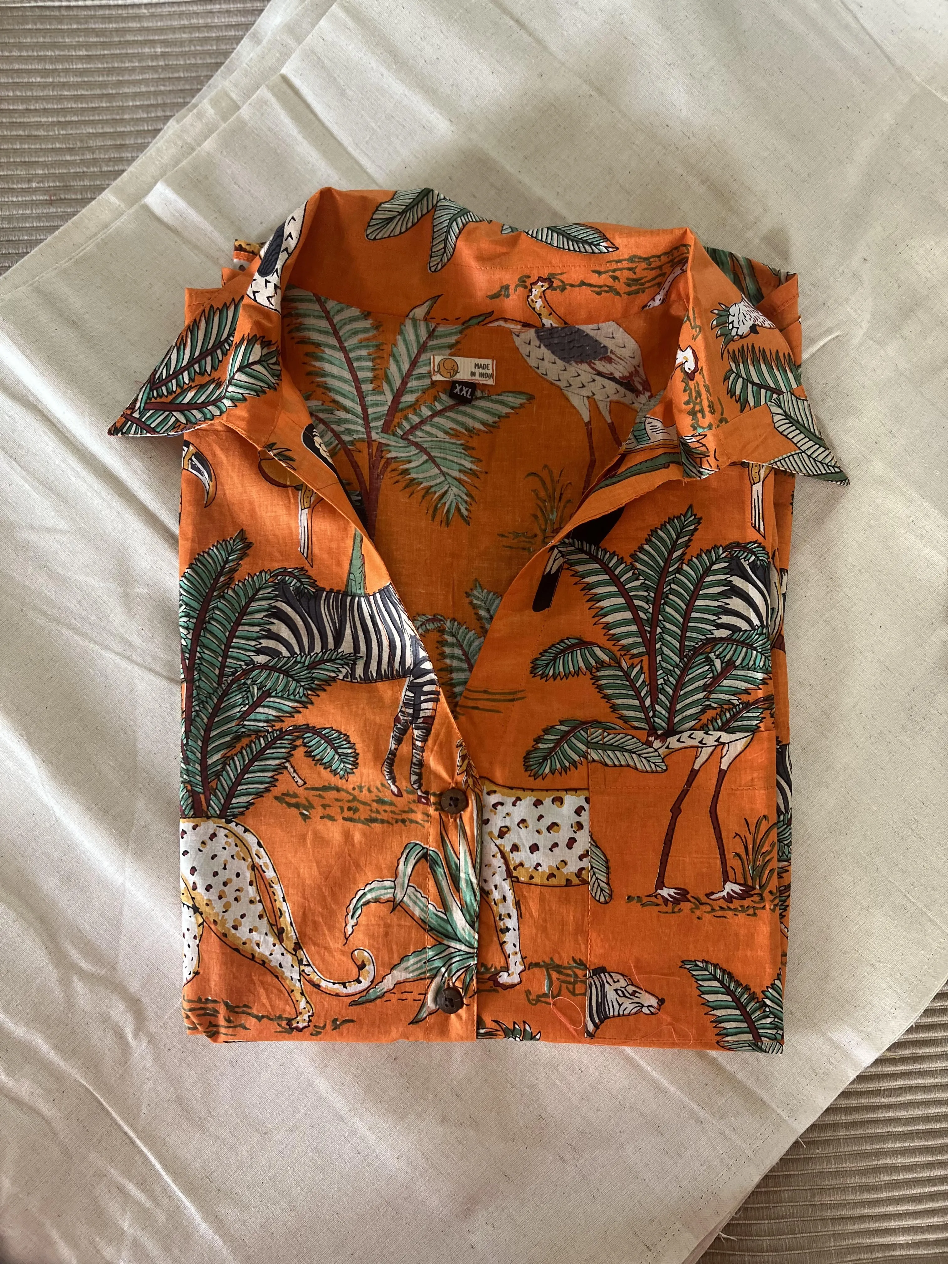 Klingaru Women Shirt - Orange Jungle- PREORDER