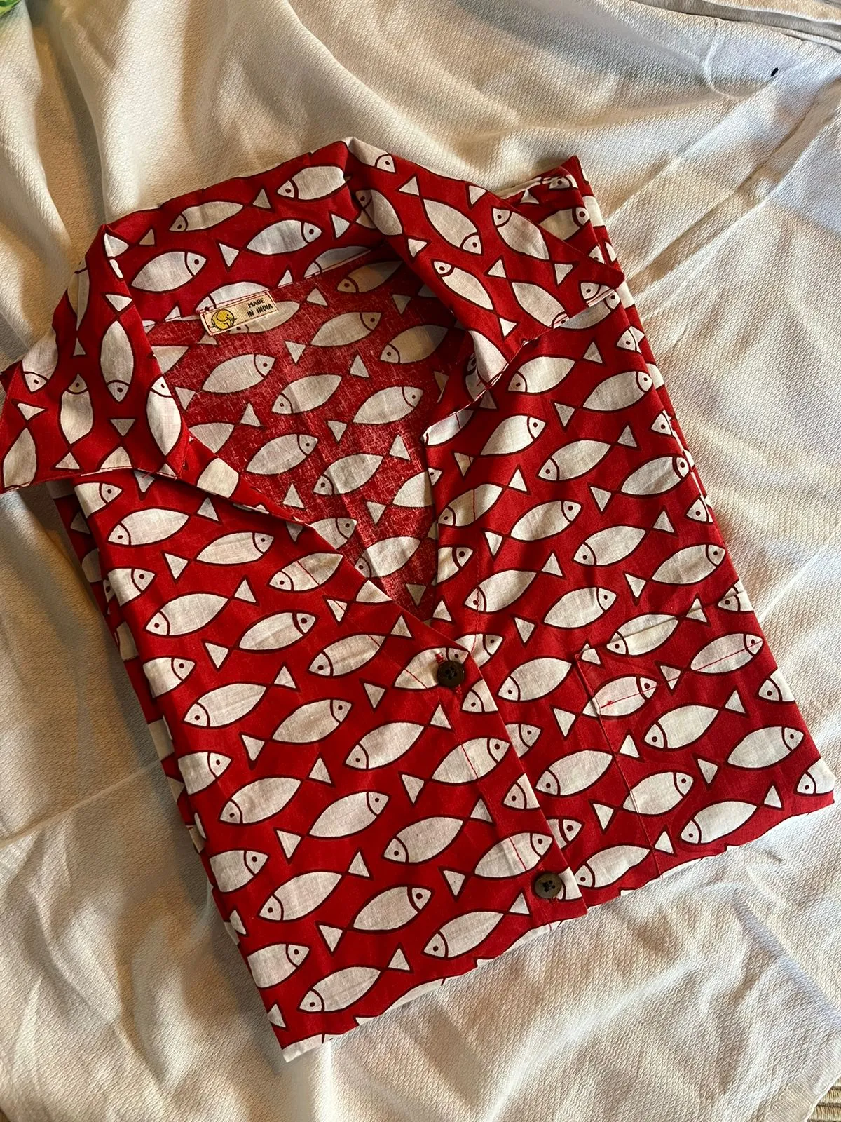 Klingaru Women Shirt - Red Fish
